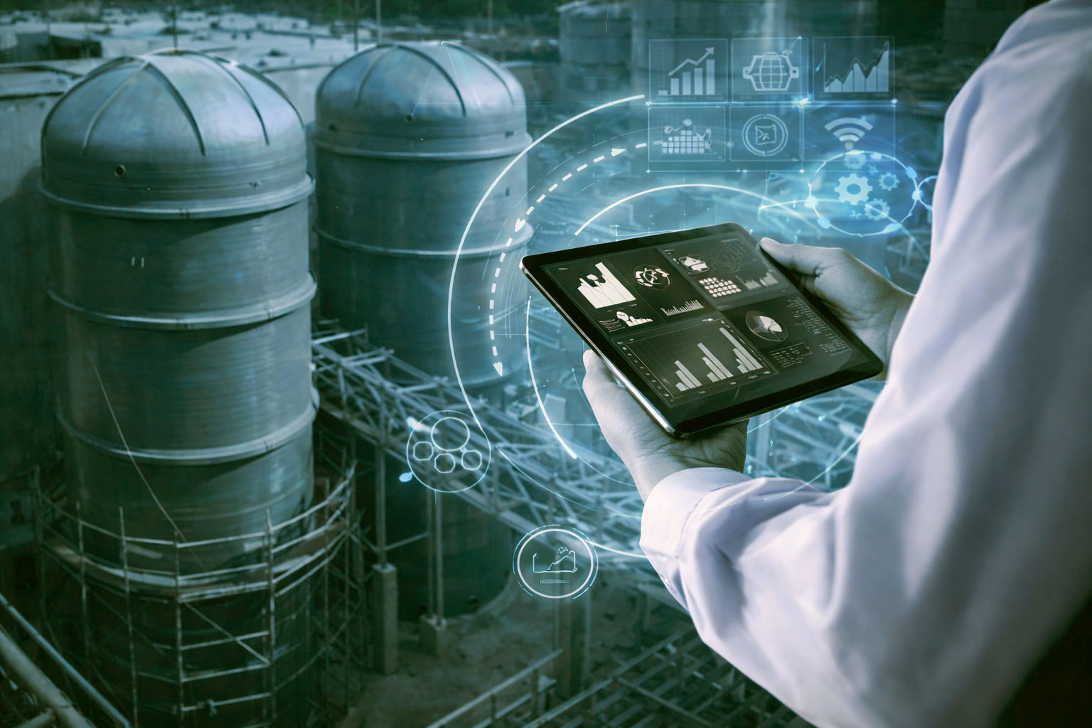 Helping the customer to assess the condition and lifespan of FRP equipment through sensor technology